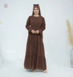 Abaya kimono évasé, style élégant et moderne