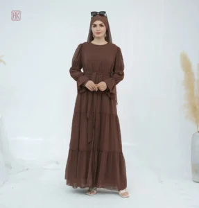 Abaya kimono évasé, style élégant et moderne