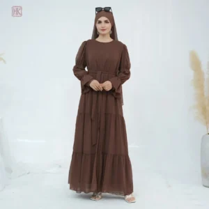 Abaya kimono évasé, style élégant et moderne