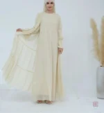 Ensemble Kimono Ceinturé Abaya Long