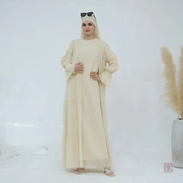 Vêtement Long Kimono Style Abaya