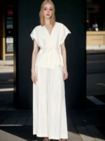 Ensemble kimono asymétrique élégant pour un look moderne