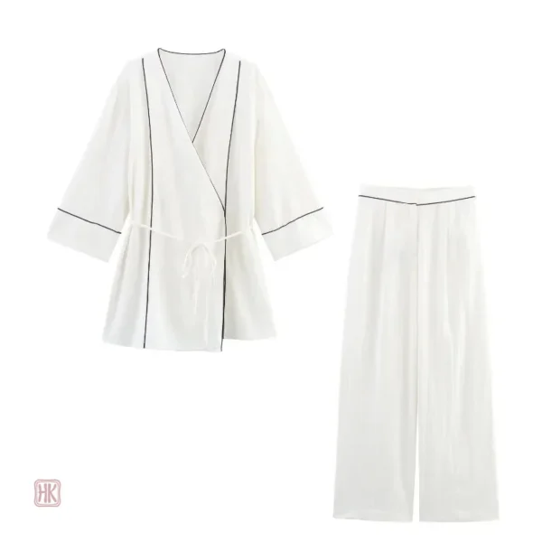 Vêtement d'été Kimono léger, idéal pour un look chic et confortable