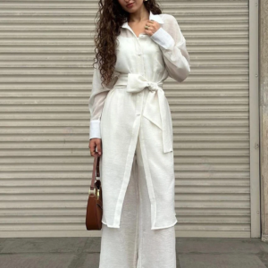 Ensemble Kimono Blanc Léger