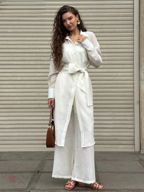 ensemble-kimono-blanc-leger-long-1 Ensemble Kimono Blanc Léger