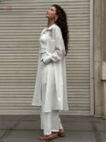 Vêtement d'été : Kimono Léger Blanc