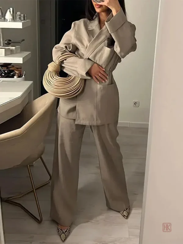 ensemble-kimono-blazer-1 Ensemble Kimono Blazer élégant et tendance
