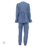 Mode féminine : kimono bleu chic