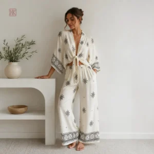Ensemble Kimono Boho Femme Estival