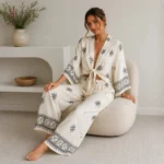 Kimono léger pour pyjama estival féminin