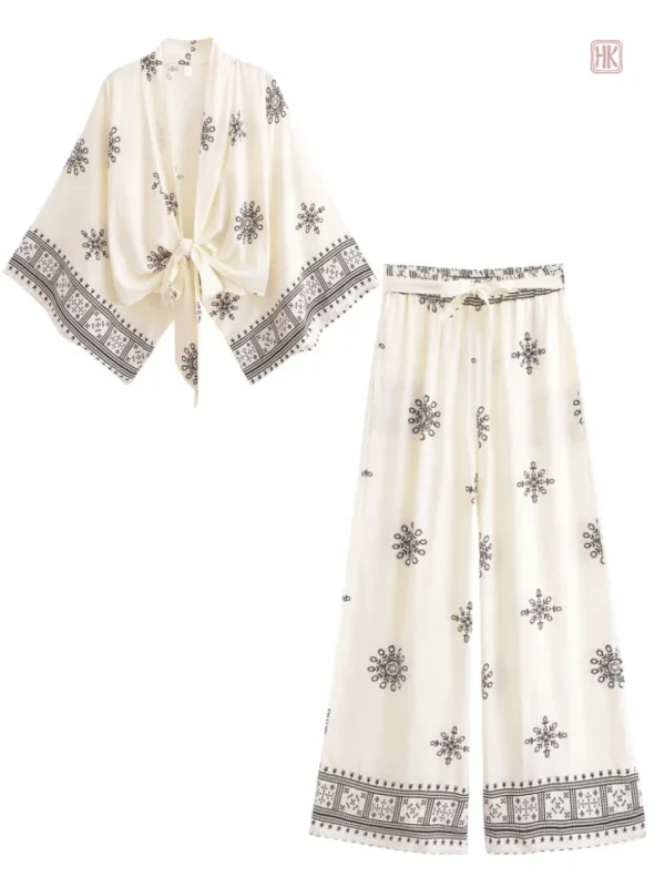 Vêtement boho chic pour nuits d'été confortables