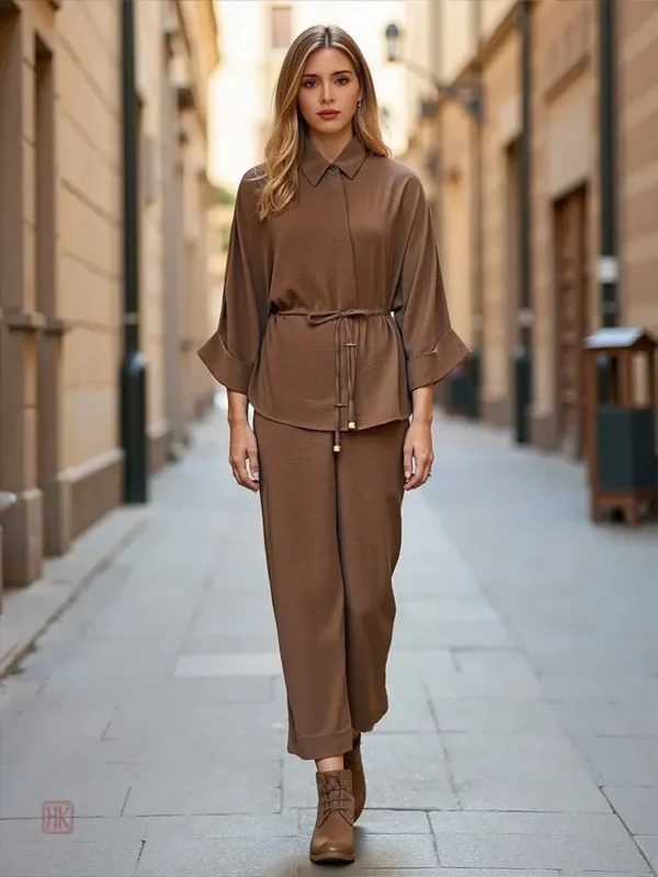 ensemble-kimono-chic-urbain-1 Ensemble Kimono Chic Urbain en tissu léger et élégant
