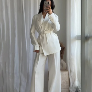 Ensemble Kimono Confortable Blanc