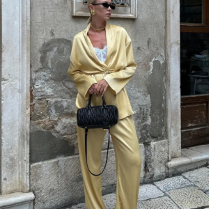 Ensemble Kimono Jaune Confortable