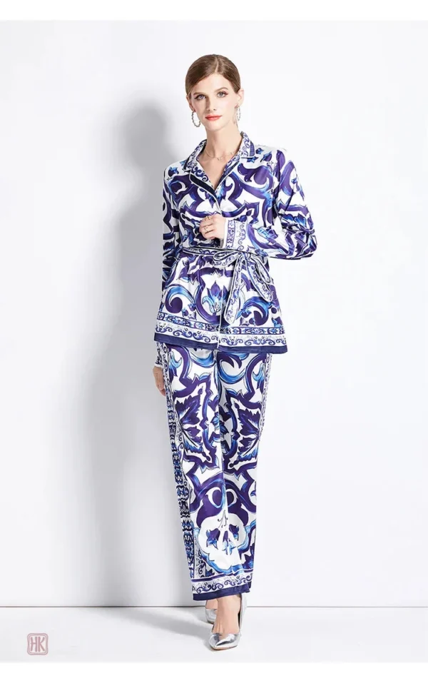 Kimono droit avec motifs stylés pour un look unique