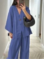 Vêtement Kimono en coton doux
