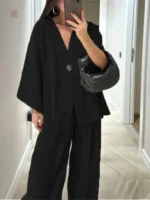 Kimono d'intérieur en coton agréable
