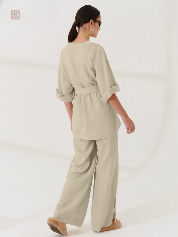 Ensemble kimono en tissu doux