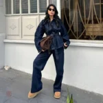 Kimono en Jean pour un look décontracté et stylé