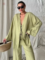 Ensemble vert clair parfait pour les journées chaudes