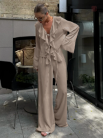 Kimono beige, accessoire mode incontournable