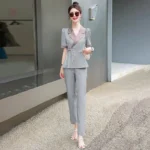 Ensemble Kimono Gris Chic