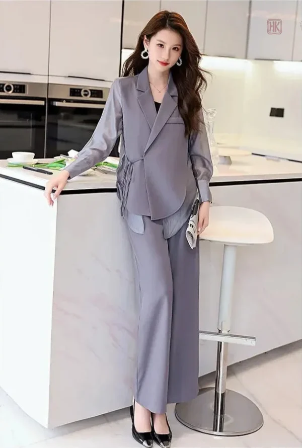 Ensemble Kimono Gris