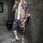 Ensemble Kimono Homme - Design dragon unique et raffiné