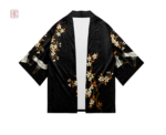 Kimono fleuri pour homme, style décontracté