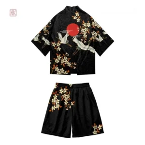 Veste légère homme, design floral unique