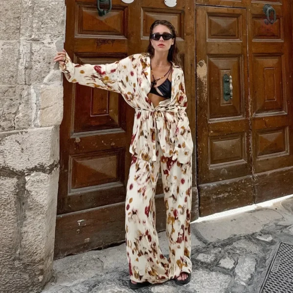 ensemble-kimono-imprime-ample-1 Ensemble Kimono Imprimé Ample