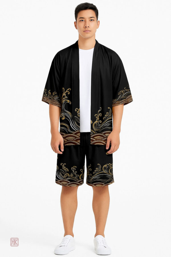 ensemble-kimono-japonais-ete-1 Ensemble Kimono Japonais Été pour homme