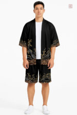 Veste kimono légère pour l'été, style japonais