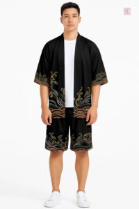 Veste kimono légère pour l'été, style japonais