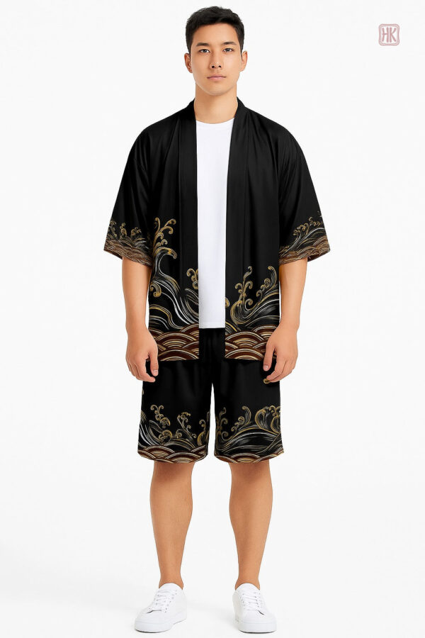 Veste kimono légère pour l'été, style japonais