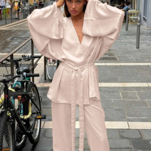 Ensemble Kimono Satiné Large