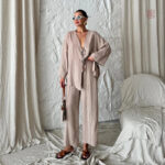 Ensemble Kimono Léger Beige