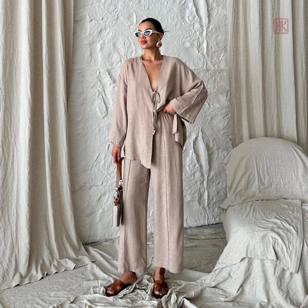 ensemble-kimono-leger-beige-1 Ensemble Kimono Léger Beige
