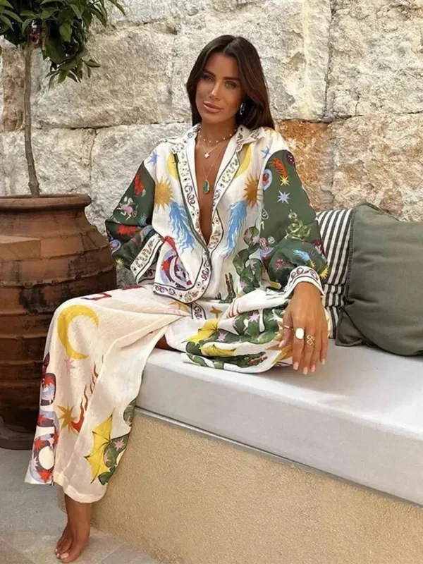 ensemble-kimono-leger-blanc-et-vert-1 Ensemble Kimono léger blanc et vert, mode estivale
