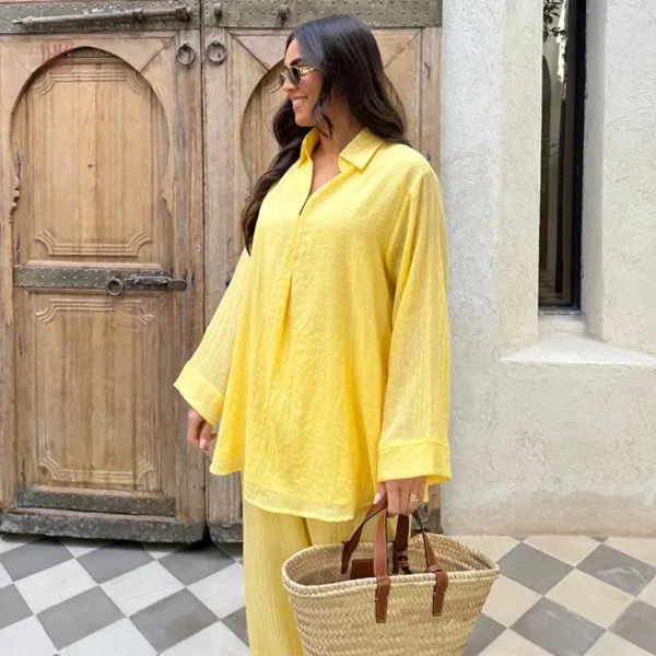 Ensemble kimono léger parfait pour les vacances