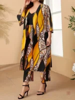 Kimono au motif léopard pour un style unique