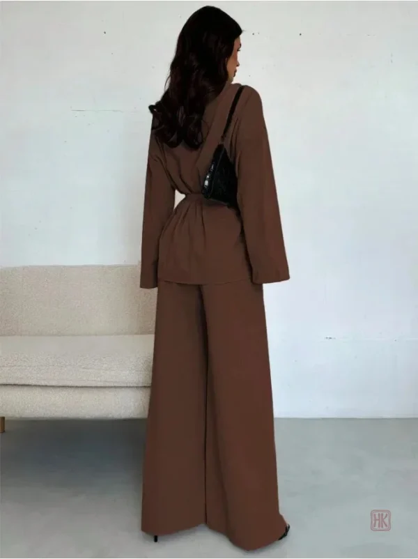 Kimono Marron pour un look décontracté à la maison