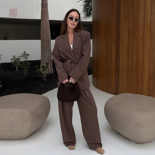 ensemble-kimono-marron-elegant-1 Ensemble Kimono Marron Élégant