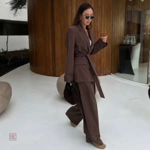 Kimono Marron Chic pour un look raffiné