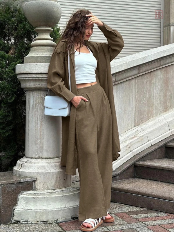 Vêtement kimono long, style contemporain et tendance