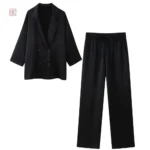 Ensemble kimono chic noir