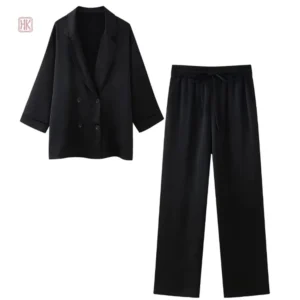 Ensemble kimono chic noir