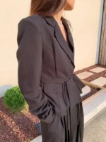 Ensemble kimono noir, style décontracté et chic