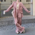 Ensemble Kimono Palazzo Rose
