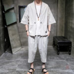 Ensemble Kimono Pantalon Japonais pour homme